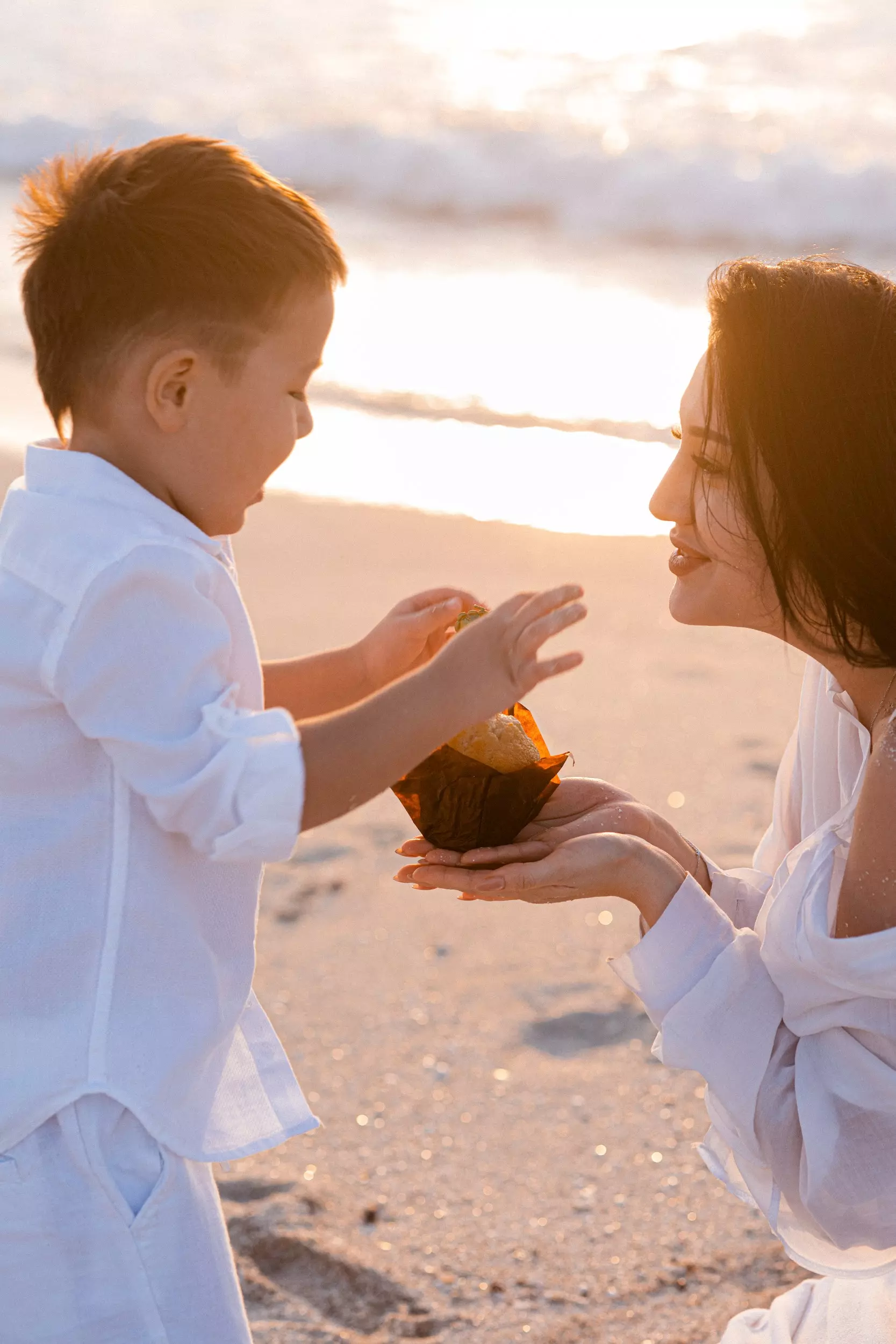 Photo of Maftuna & her son 7